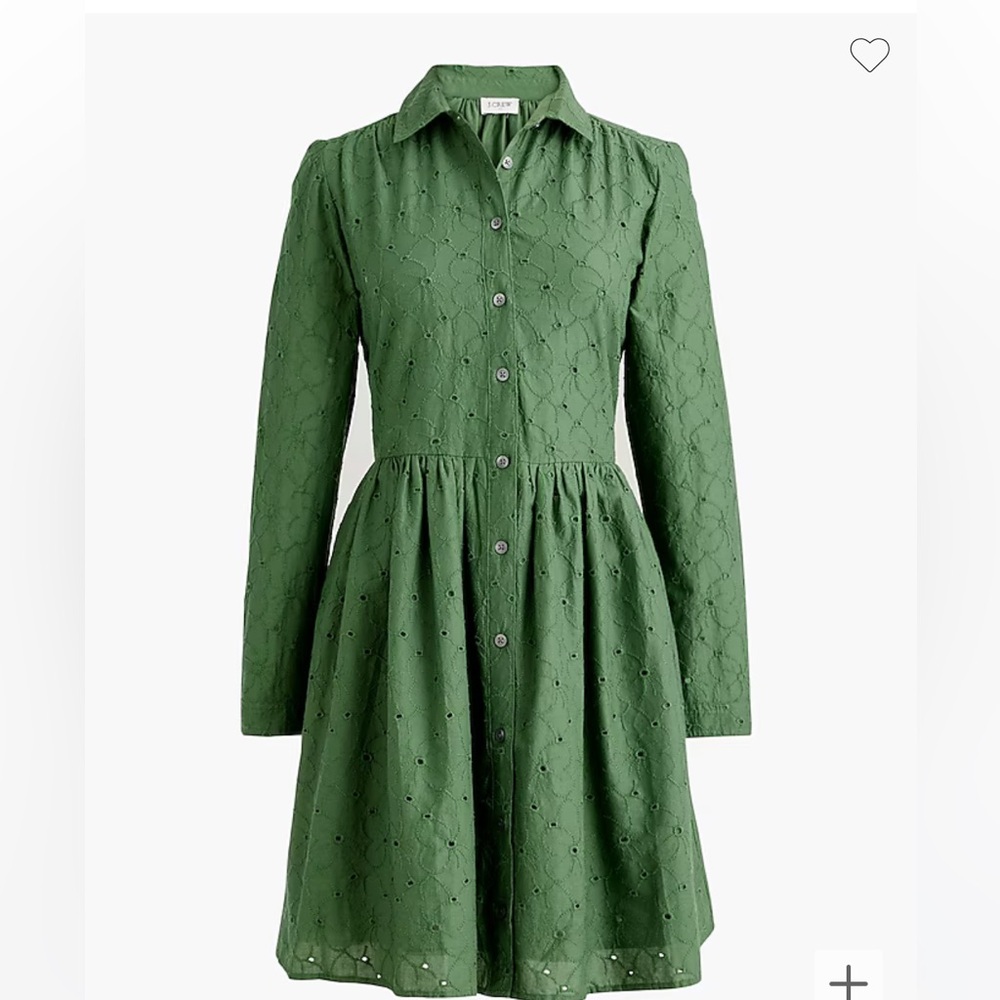 J. Crew Eyelet Dress